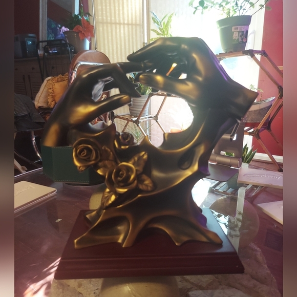 Salvador Dali Other - Hands Of Love Bronze Anniversary/Engagement or Wedding Gift Sculpture